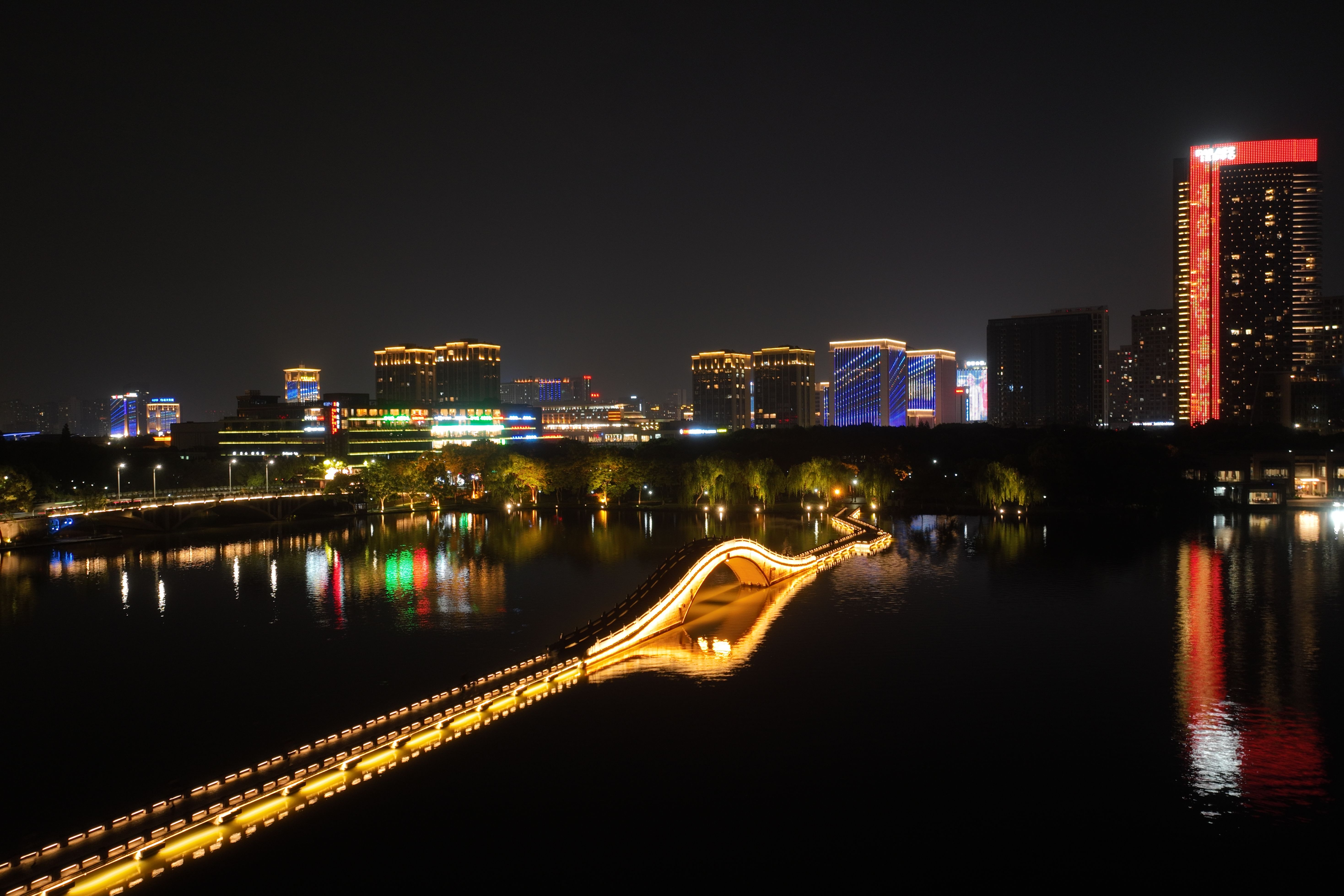 柯橋城區夜景亮化提升工程設計