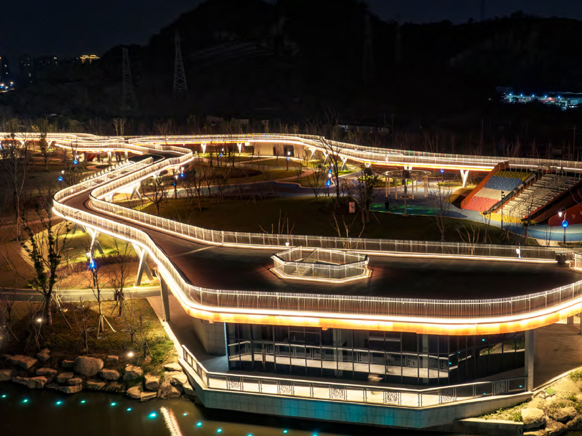 羊山區塊及上方大道亮化工程設計